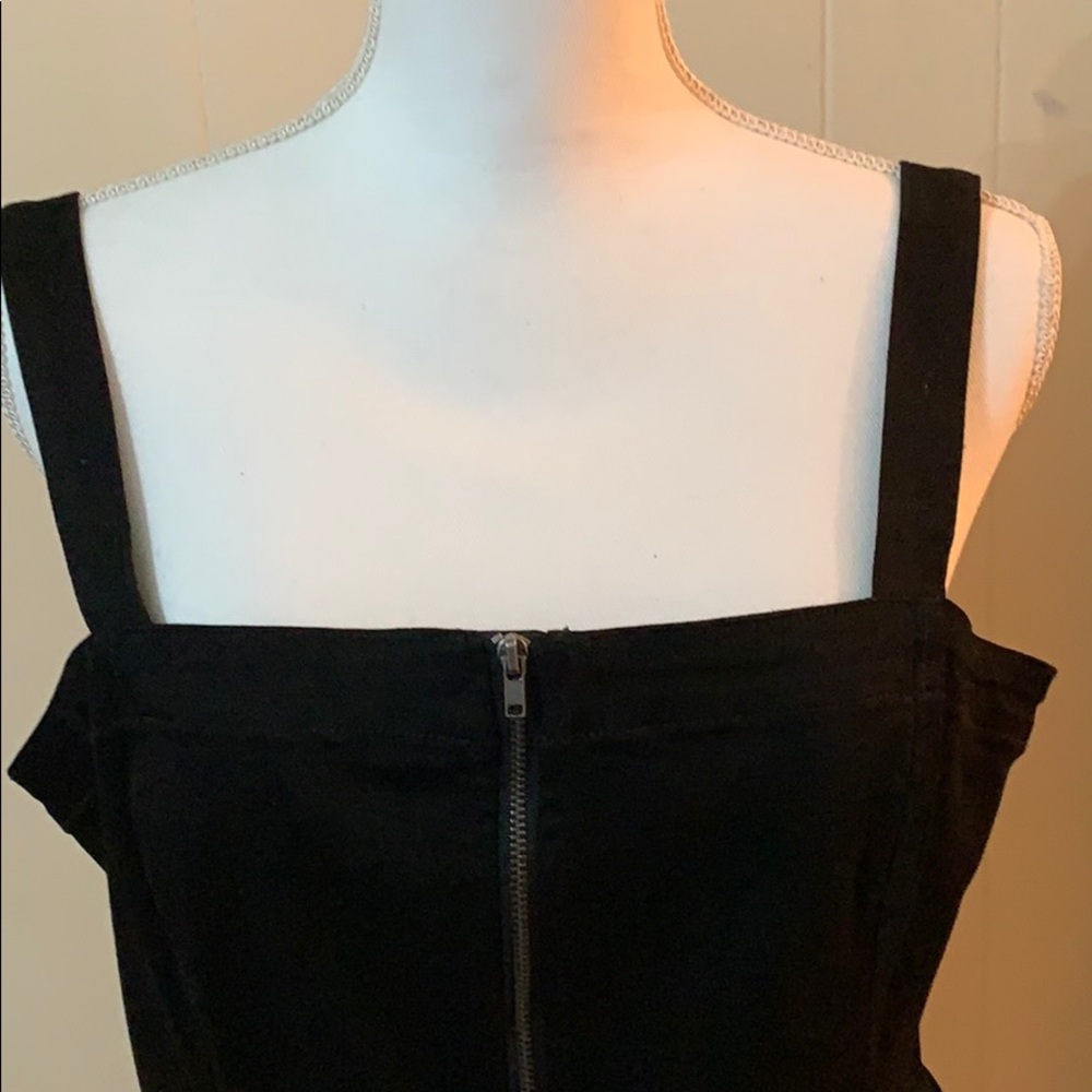 Denim sleeveless dress - Picture 7 of 8